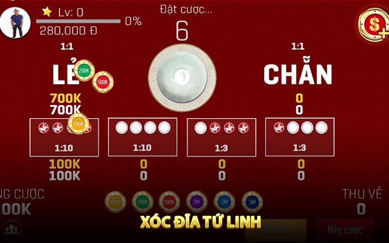 Giới thiệu về game Xóc đĩa tứ linh